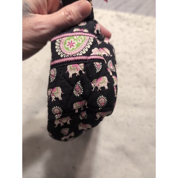 Vera Bradley Pink Elephant small Handbag Top Zip - Picture 2 of 10